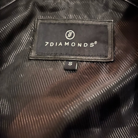 7 Diamonds “Los Angeles” Leather Jacket - Picture 3 of 4
